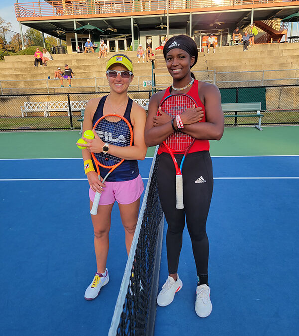 WTA PLAYERS COMPETING IN ONE-ON-ONE DOUBLES!