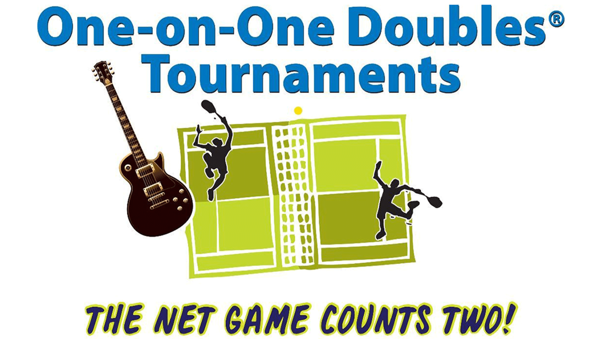 One on One Doubles Tennis